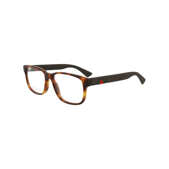 Gucci Square-Frame Acetate Optical Frames Brown Mens - Picture 2 of 5